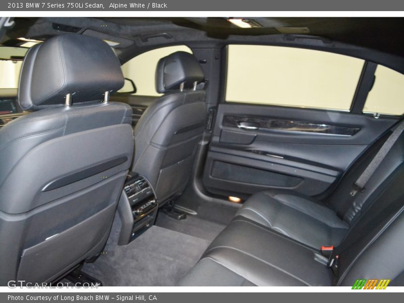 Alpine White / Black 2013 BMW 7 Series 750Li Sedan