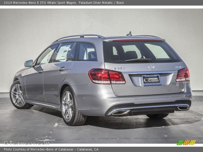 Paladium Silver Metallic / Black 2014 Mercedes-Benz E 350 4Matic Sport Wagon