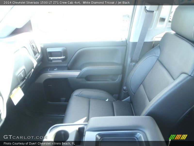 White Diamond Tricoat / Jet Black 2014 Chevrolet Silverado 1500 LT Z71 Crew Cab 4x4