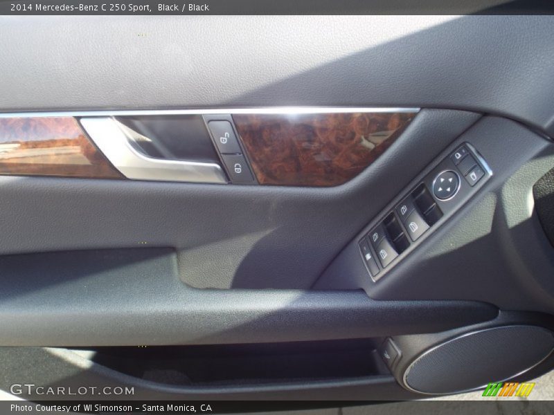 Black / Black 2014 Mercedes-Benz C 250 Sport