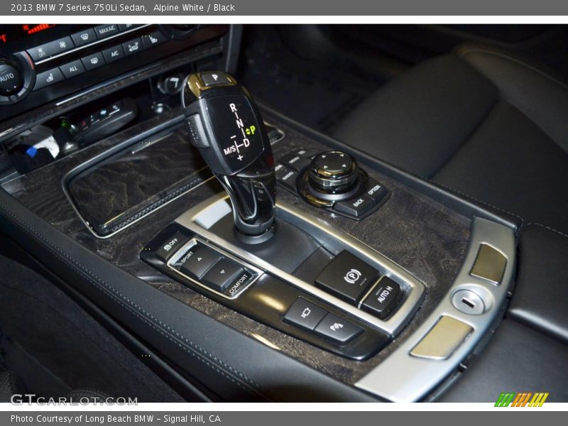 Alpine White / Black 2013 BMW 7 Series 750Li Sedan