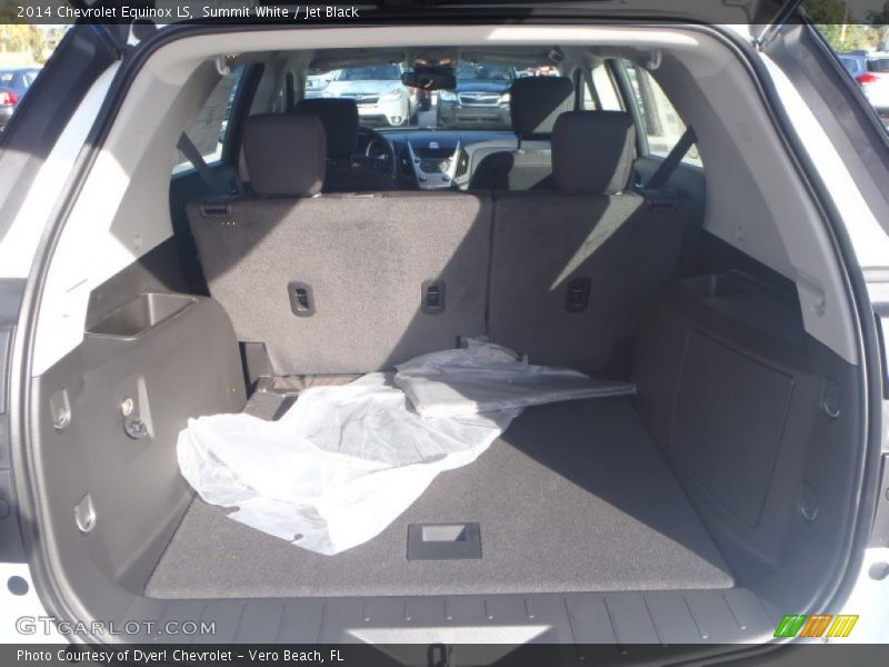 Summit White / Jet Black 2014 Chevrolet Equinox LS