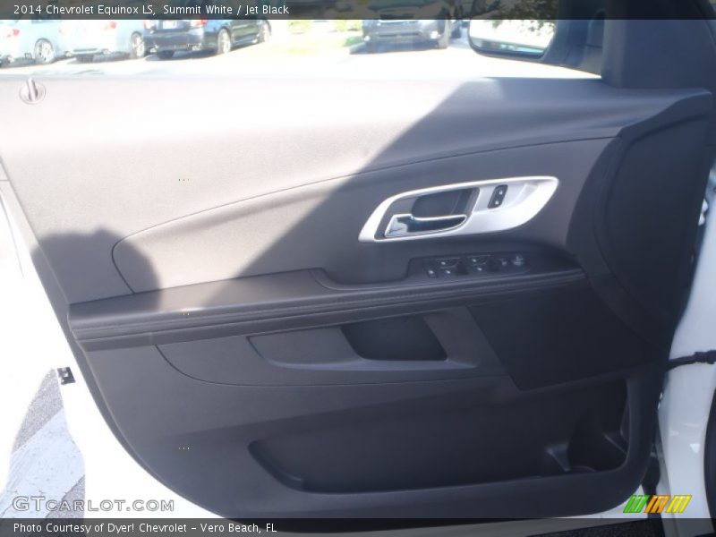 Summit White / Jet Black 2014 Chevrolet Equinox LS