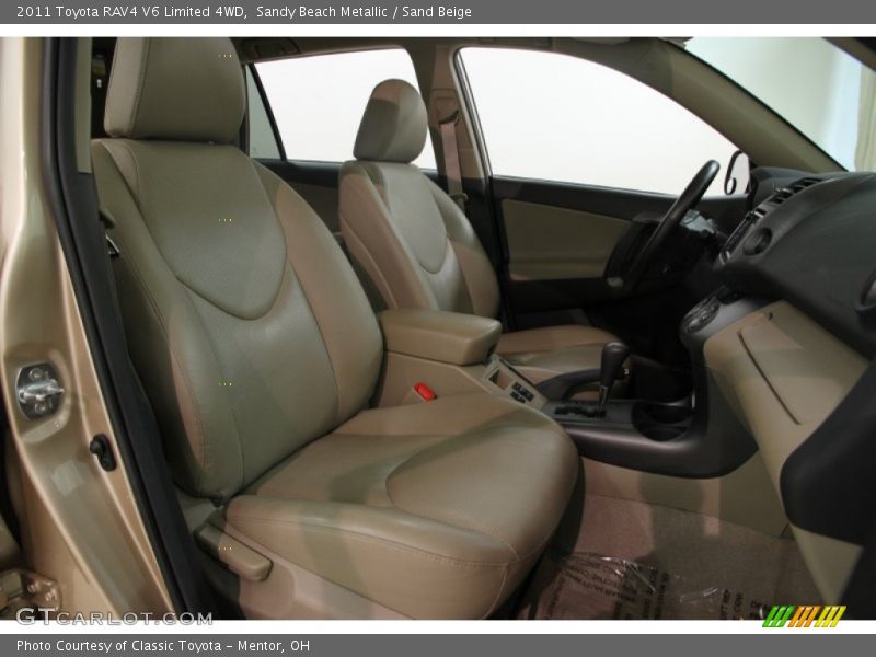 Sandy Beach Metallic / Sand Beige 2011 Toyota RAV4 V6 Limited 4WD