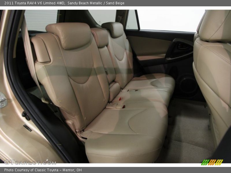 Sandy Beach Metallic / Sand Beige 2011 Toyota RAV4 V6 Limited 4WD