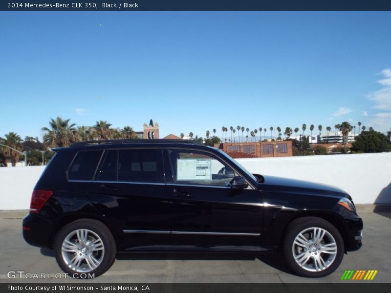 Black / Black 2014 Mercedes-Benz GLK 350