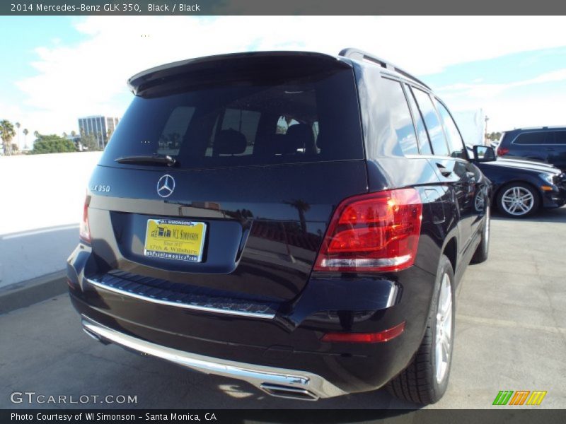 Black / Black 2014 Mercedes-Benz GLK 350