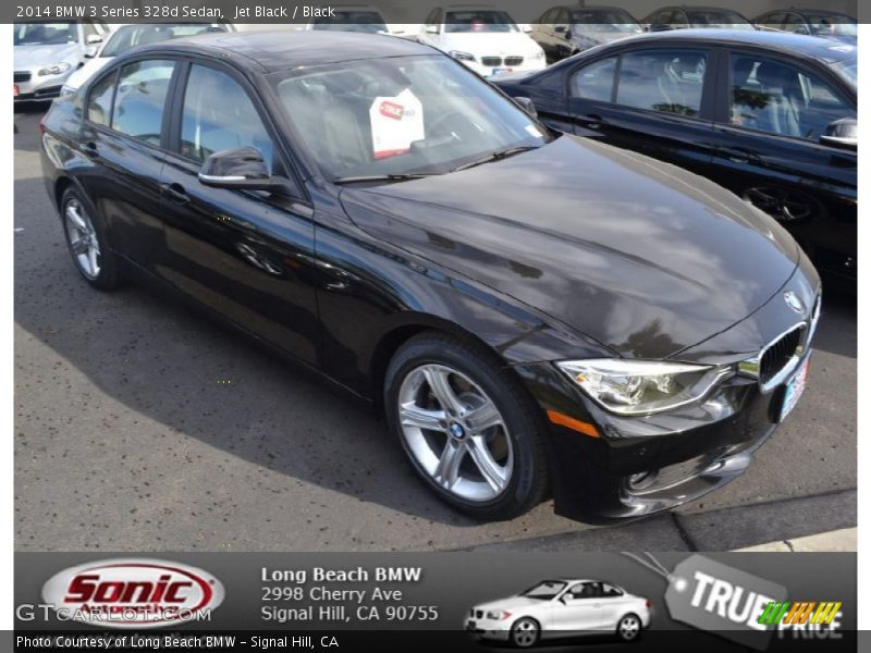Jet Black / Black 2014 BMW 3 Series 328d Sedan