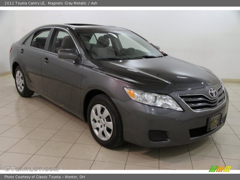 Magnetic Gray Metallic / Ash 2011 Toyota Camry LE