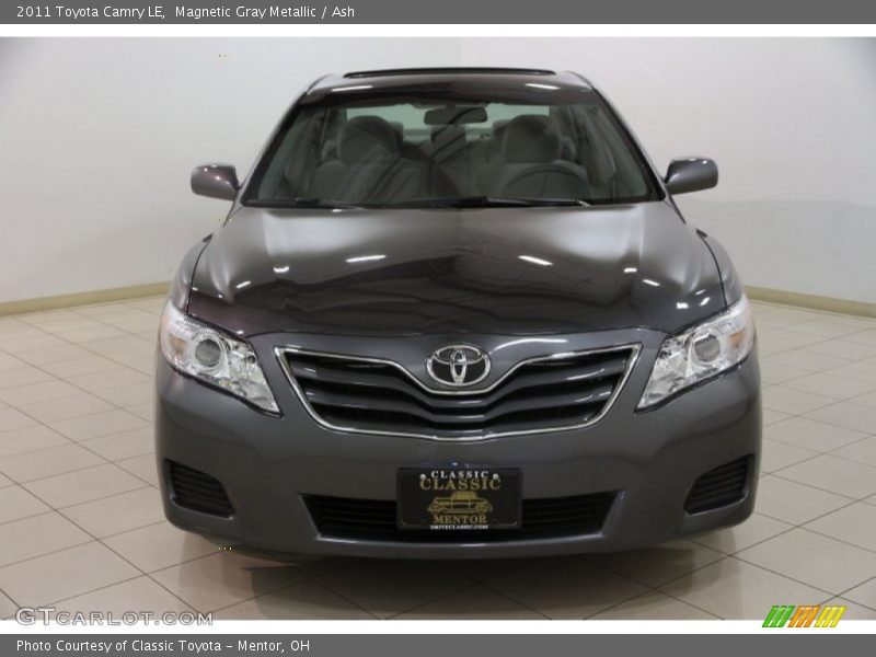 Magnetic Gray Metallic / Ash 2011 Toyota Camry LE