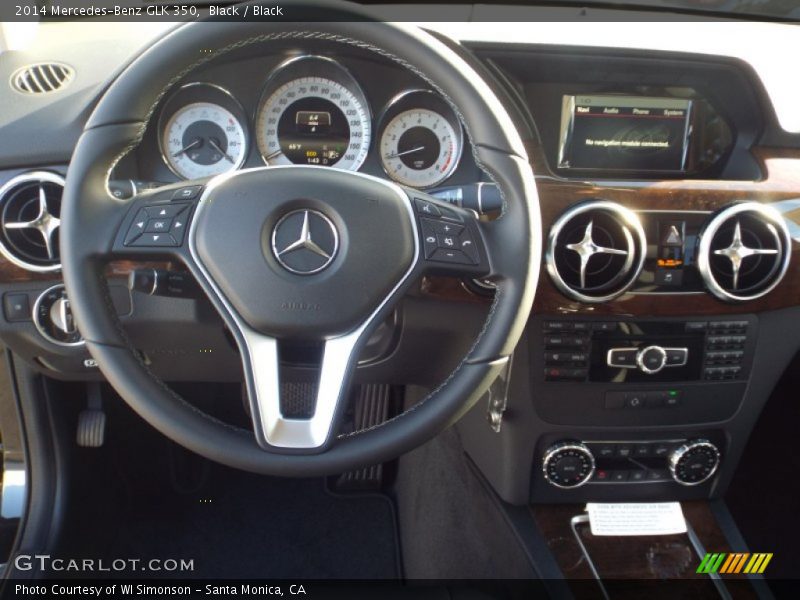 Black / Black 2014 Mercedes-Benz GLK 350