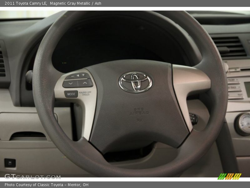 Magnetic Gray Metallic / Ash 2011 Toyota Camry LE