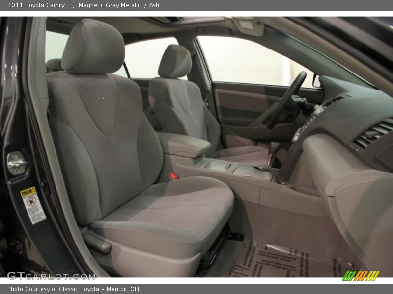 Magnetic Gray Metallic / Ash 2011 Toyota Camry LE