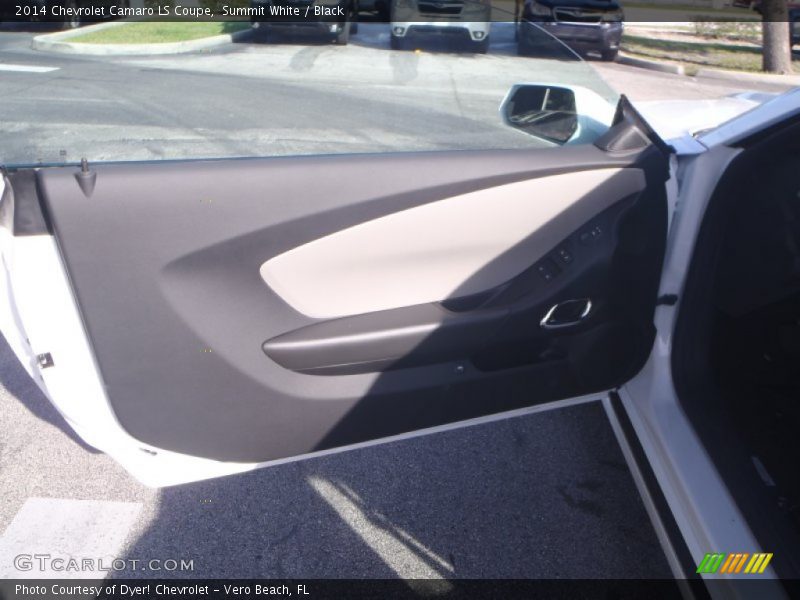 Summit White / Black 2014 Chevrolet Camaro LS Coupe
