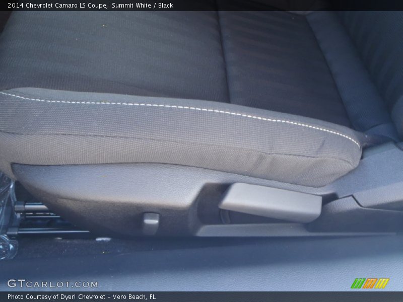 Summit White / Black 2014 Chevrolet Camaro LS Coupe