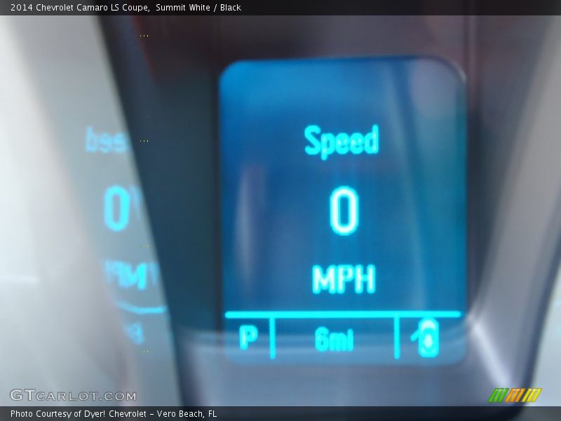 Summit White / Black 2014 Chevrolet Camaro LS Coupe