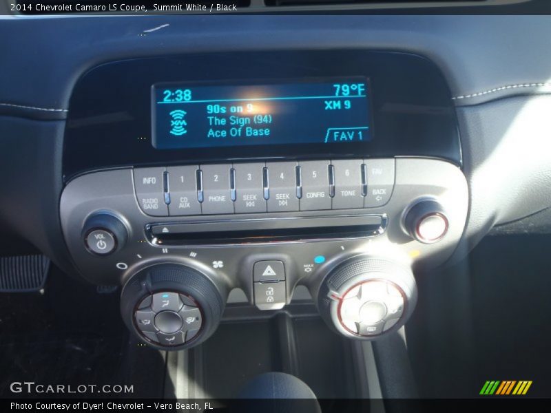 Summit White / Black 2014 Chevrolet Camaro LS Coupe