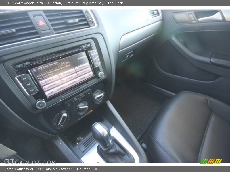 Platinum Gray Metallic / Titan Black 2014 Volkswagen Jetta TDI Sedan