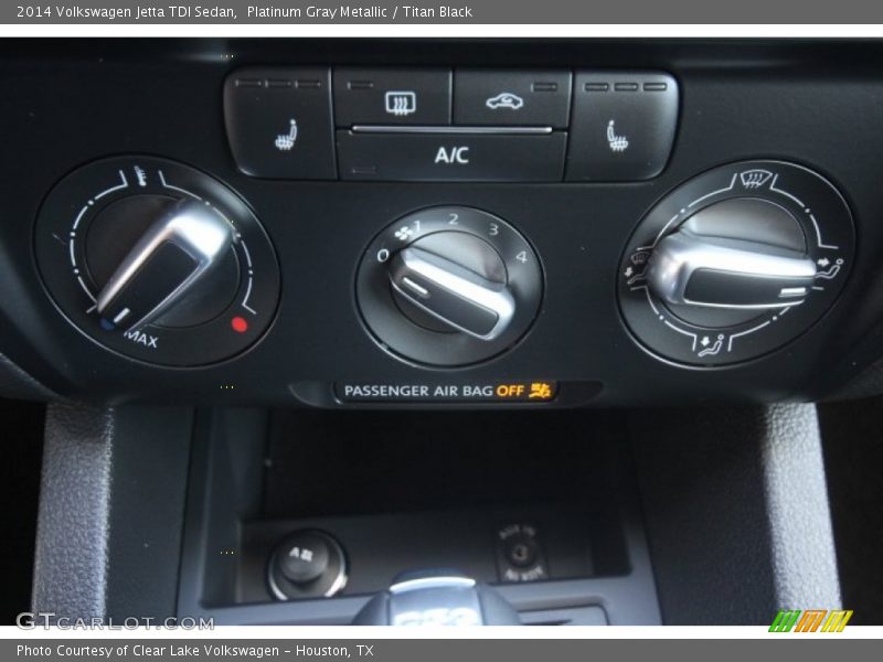 Platinum Gray Metallic / Titan Black 2014 Volkswagen Jetta TDI Sedan