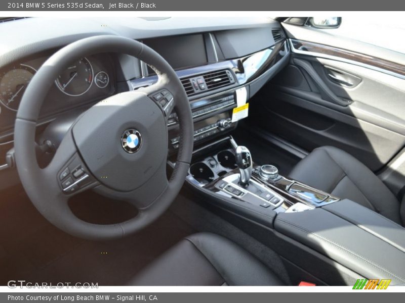 Jet Black / Black 2014 BMW 5 Series 535d Sedan