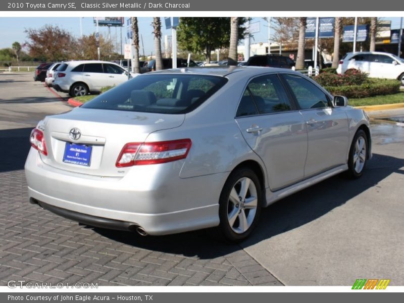 Classic Silver Metallic / Dark Charcoal 2010 Toyota Camry SE