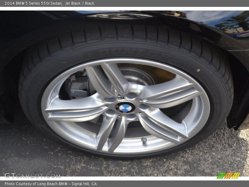 Jet Black / Black 2014 BMW 5 Series 550i Sedan