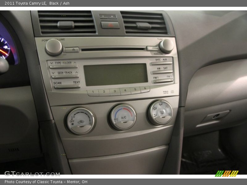 Black / Ash 2011 Toyota Camry LE