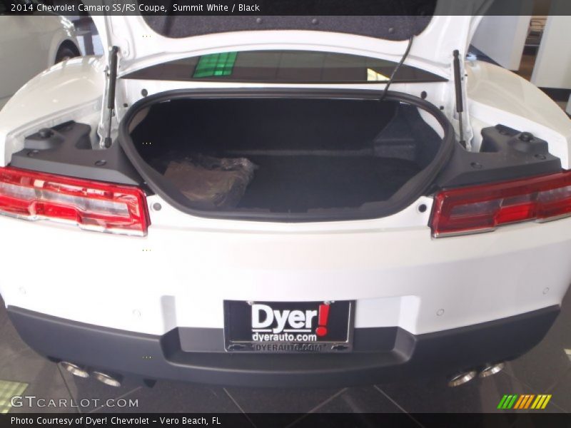 Summit White / Black 2014 Chevrolet Camaro SS/RS Coupe