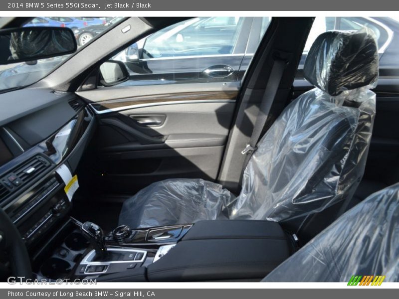 Jet Black / Black 2014 BMW 5 Series 550i Sedan