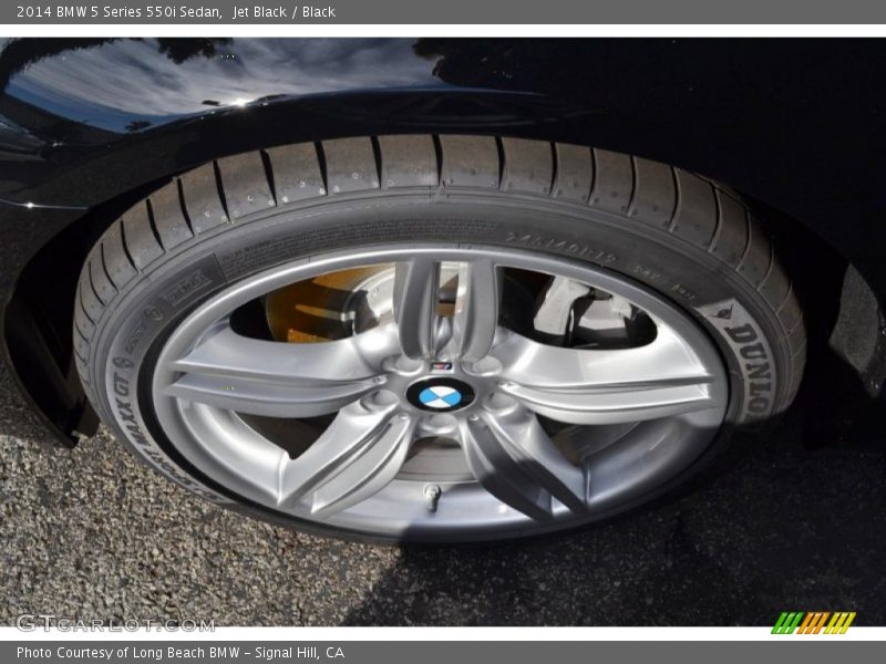 Jet Black / Black 2014 BMW 5 Series 550i Sedan