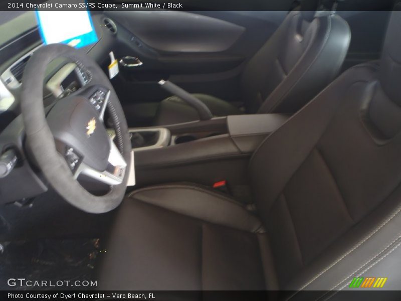 Summit White / Black 2014 Chevrolet Camaro SS/RS Coupe