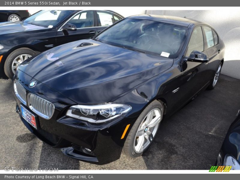 Jet Black / Black 2014 BMW 5 Series 550i Sedan
