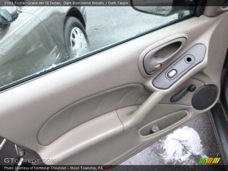 Dark Bronzemist Metallic / Dark Taupe 2001 Pontiac Grand Am SE Sedan