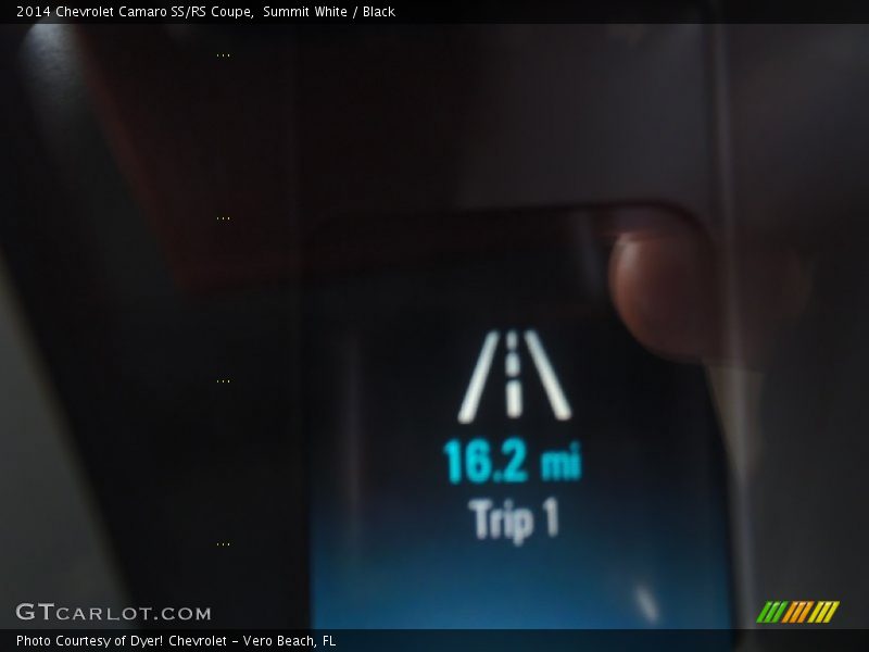Summit White / Black 2014 Chevrolet Camaro SS/RS Coupe