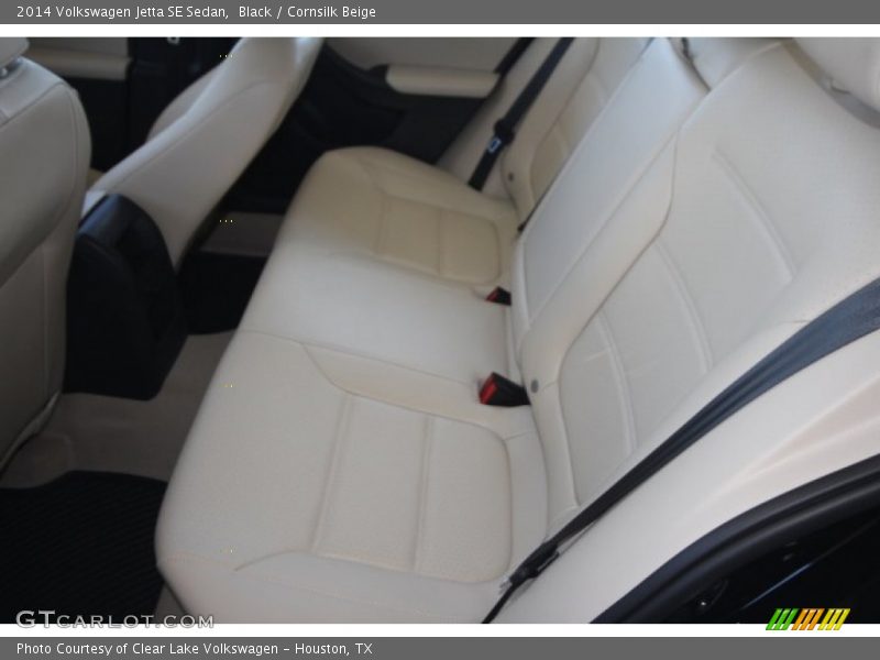 Black / Cornsilk Beige 2014 Volkswagen Jetta SE Sedan