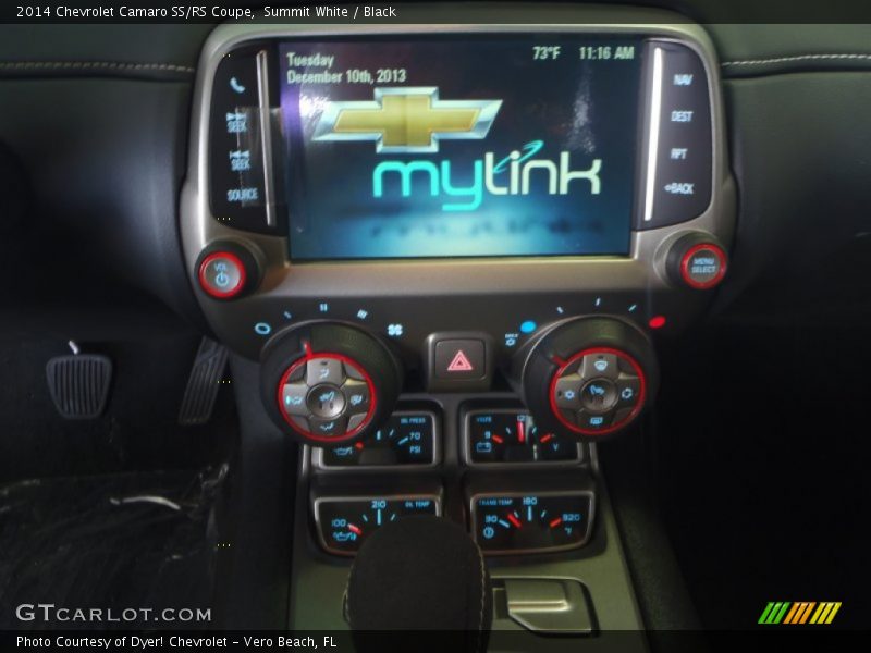 Summit White / Black 2014 Chevrolet Camaro SS/RS Coupe