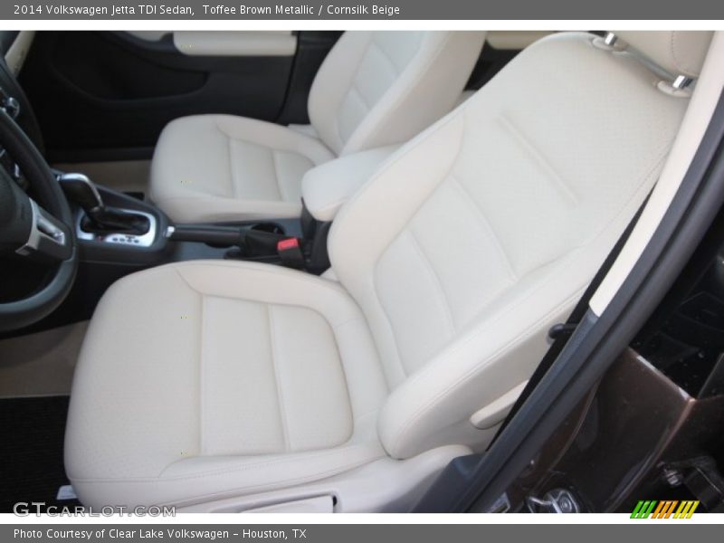 Toffee Brown Metallic / Cornsilk Beige 2014 Volkswagen Jetta TDI Sedan