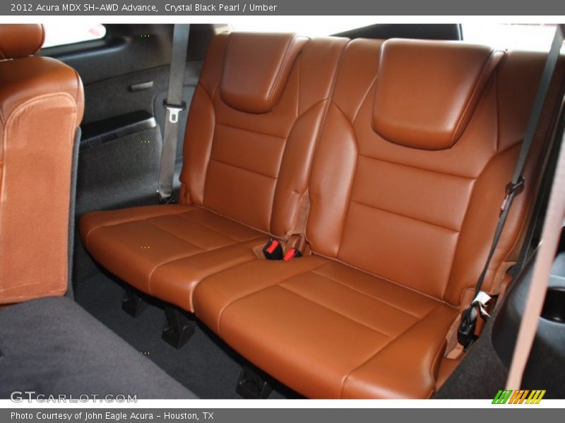 Crystal Black Pearl / Umber 2012 Acura MDX SH-AWD Advance