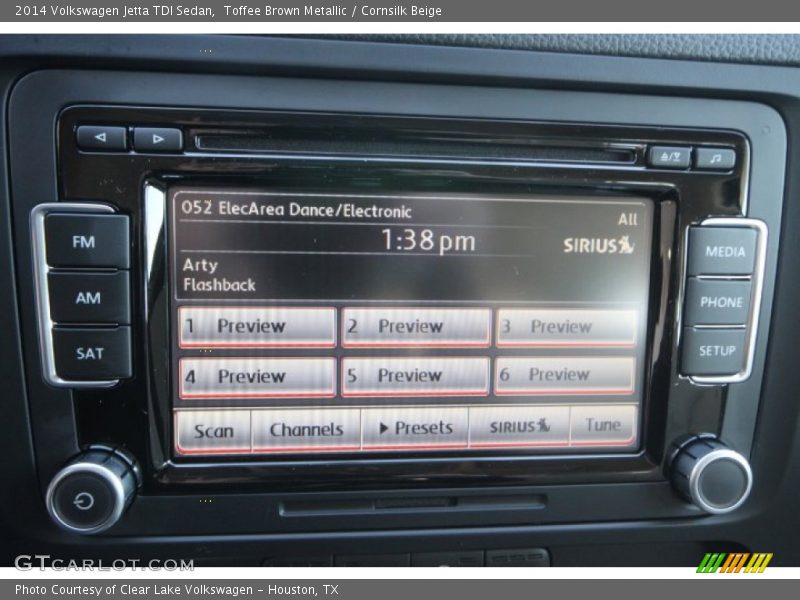 Toffee Brown Metallic / Cornsilk Beige 2014 Volkswagen Jetta TDI Sedan