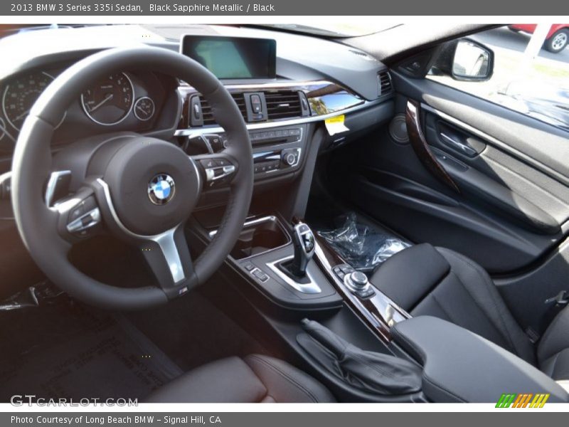 Black Sapphire Metallic / Black 2013 BMW 3 Series 335i Sedan