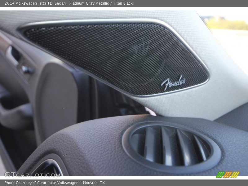 Platinum Gray Metallic / Titan Black 2014 Volkswagen Jetta TDI Sedan