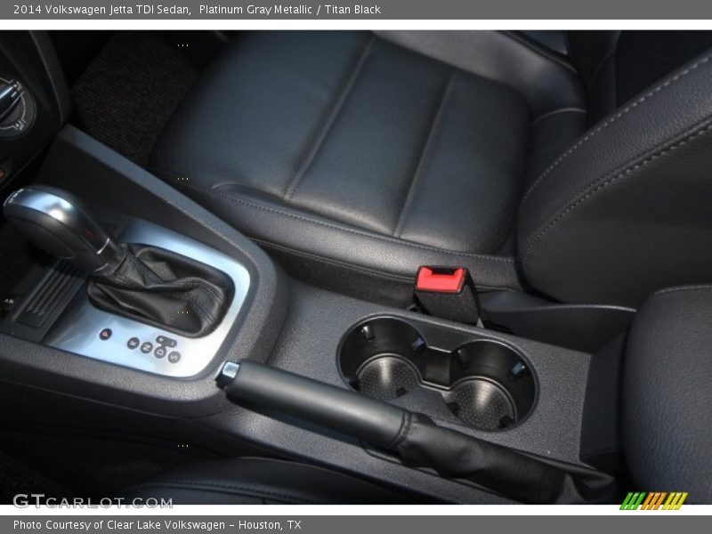 Platinum Gray Metallic / Titan Black 2014 Volkswagen Jetta TDI Sedan