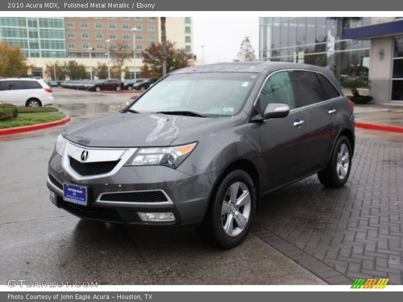 Polished Metal Metallic / Ebony 2010 Acura MDX
