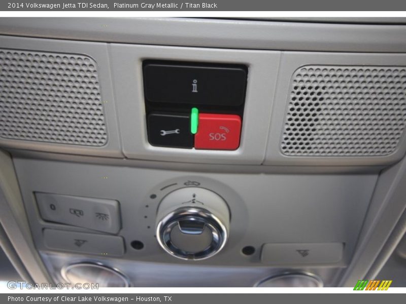 Platinum Gray Metallic / Titan Black 2014 Volkswagen Jetta TDI Sedan