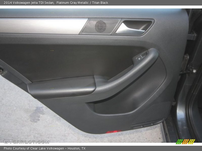 Platinum Gray Metallic / Titan Black 2014 Volkswagen Jetta TDI Sedan