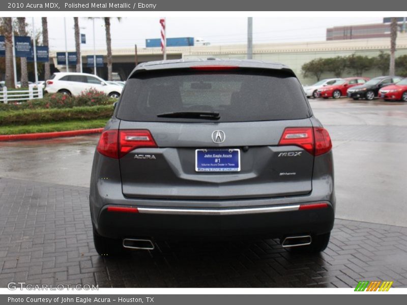 Polished Metal Metallic / Ebony 2010 Acura MDX