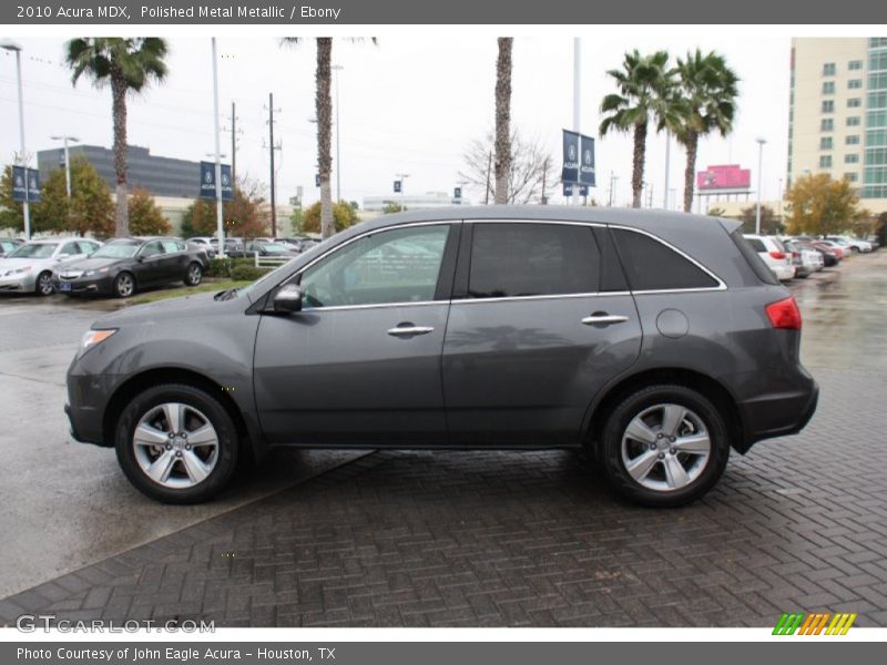 Polished Metal Metallic / Ebony 2010 Acura MDX