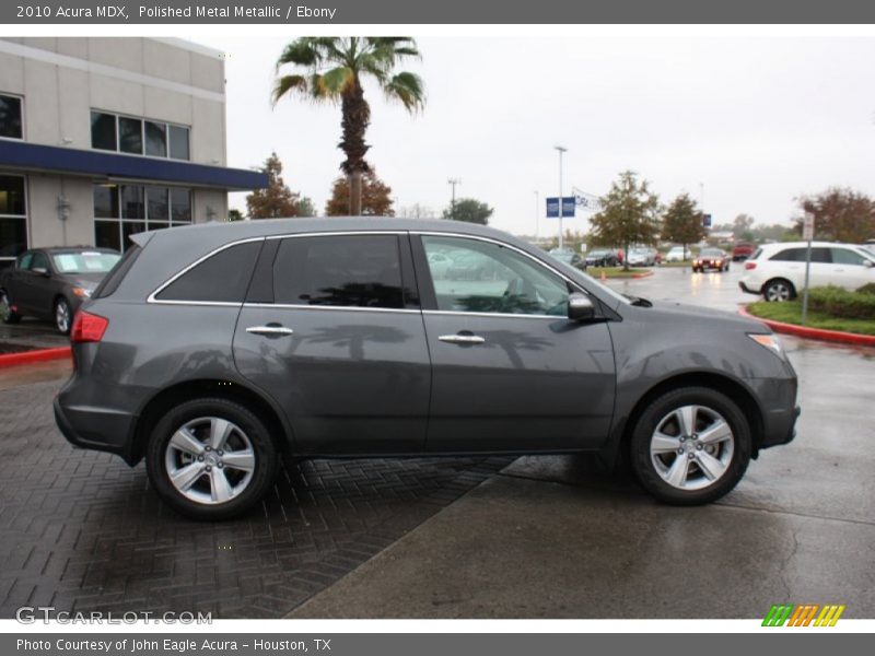 Polished Metal Metallic / Ebony 2010 Acura MDX