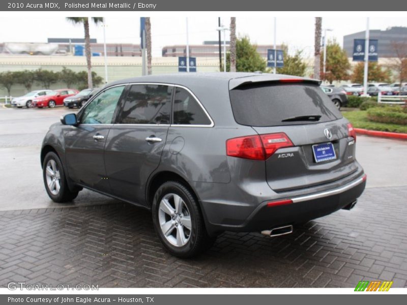 Polished Metal Metallic / Ebony 2010 Acura MDX
