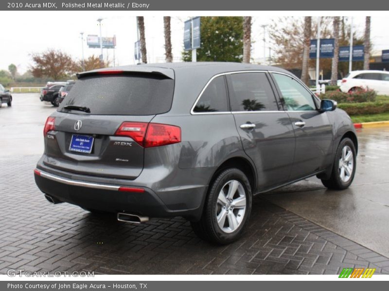 Polished Metal Metallic / Ebony 2010 Acura MDX